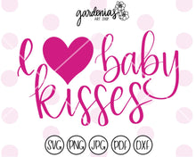 Load image into Gallery viewer, Baby Kisses SVG Cut File
