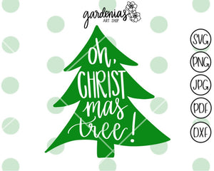 Christmas Tree SVG Cut File