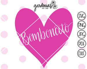 Bomboncito SVG Cut File