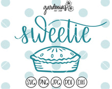 Load image into Gallery viewer, Sweetie Pie SVG Cut File
