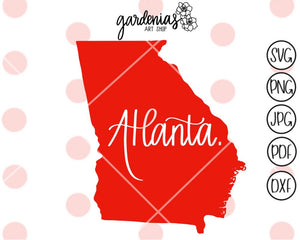 Atlanta SVG Cut File