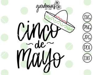 Cinco de Mayo SVG Cut File