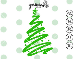 Simple Christmas SVG Cut File