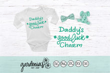 Load image into Gallery viewer, Daddy&#39;s Good Luck Charm SVG Cut File
