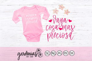 Vaya Cosa Mas Preciosa SVG Cut File