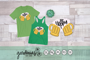 Be Hoppy Beer SVG Cut File