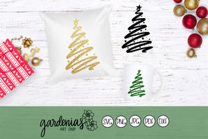 Christmas Tree Bundle SVG Cut File