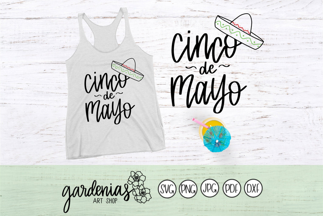 Cinco de Mayo SVG Cut File