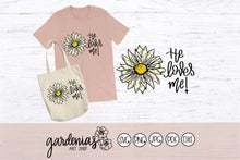 Load image into Gallery viewer, Daisy He Loves Me SVG Cut File

