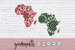 Africa Mandalas SVG Cut Files