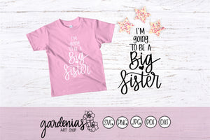 Big Sister SVG Cut File