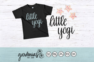 Little Yogi SVG Cut File