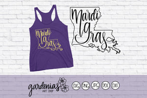 Mardi Gras SVG Cut File