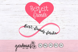 Best Friends SVG Cut Files