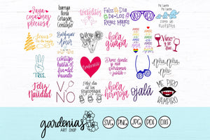 Spanish SVG Bundle Cut Files