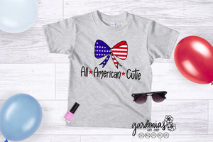 All American Cutie SVG Cut File