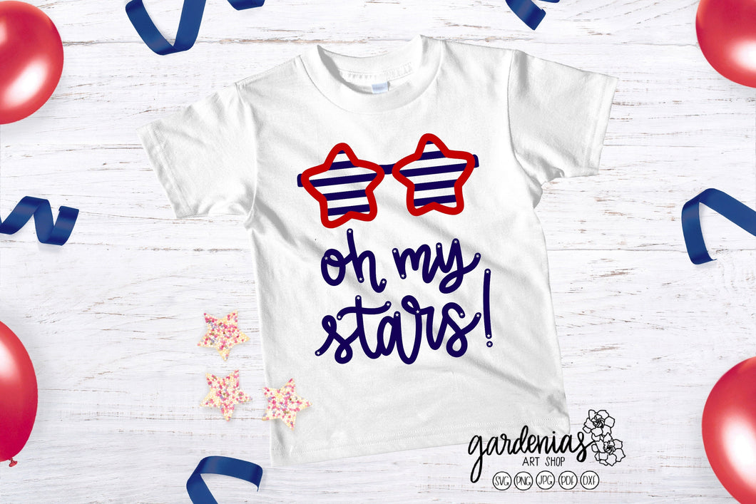 Oh My Stars SVG Cut File