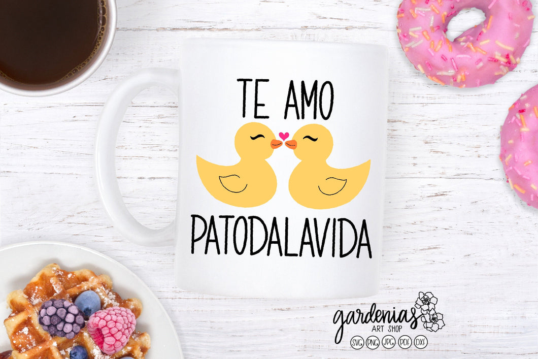 Te Amo Patodalavida SVG Cut File