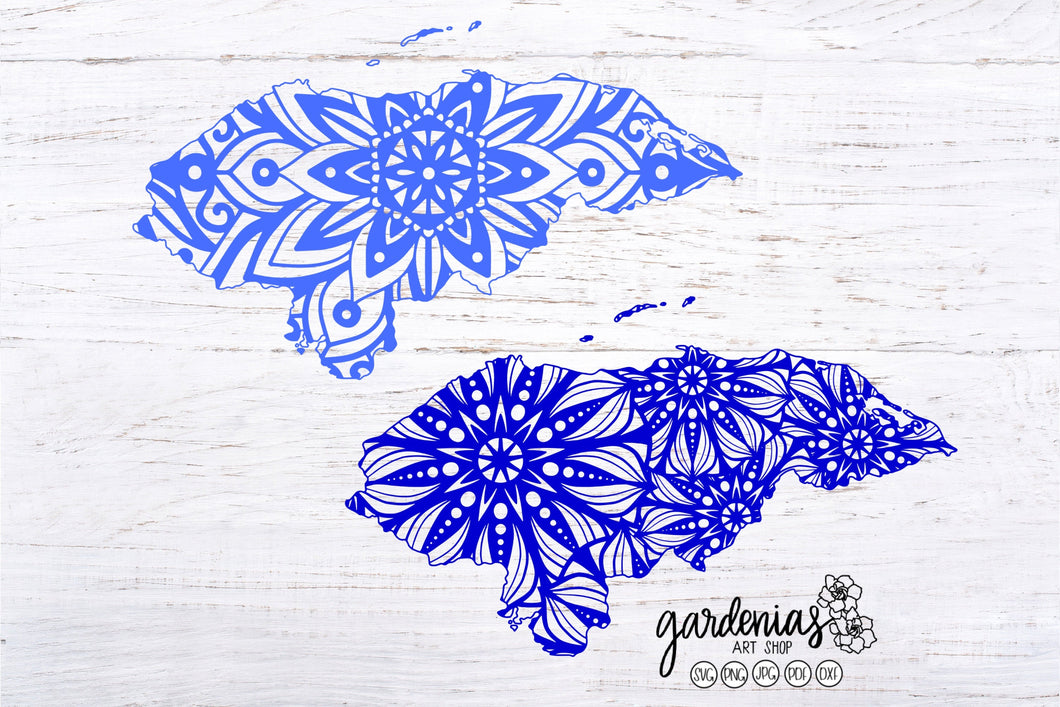 Honduras Mandalas SVG Cut Files