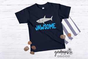 Jawsome Shark SVG Cut File