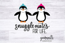 Load image into Gallery viewer, Snuggle Mates for Life - Penguin SVG Cut File
