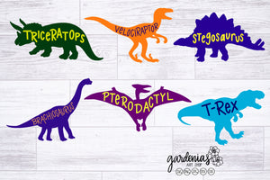 Dinosaur Mandala SVG Cut File Bundle