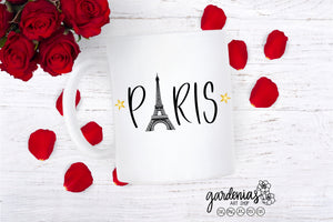 Paris Eiffel Tower SVG Cut File