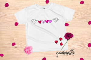 Love Birds Banner SVG Cut File