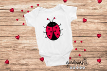 Load image into Gallery viewer, Ladybug with Hearts Spots SVG Cut File
