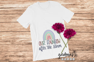 Our Rainbow After the Storm SVG Cut File